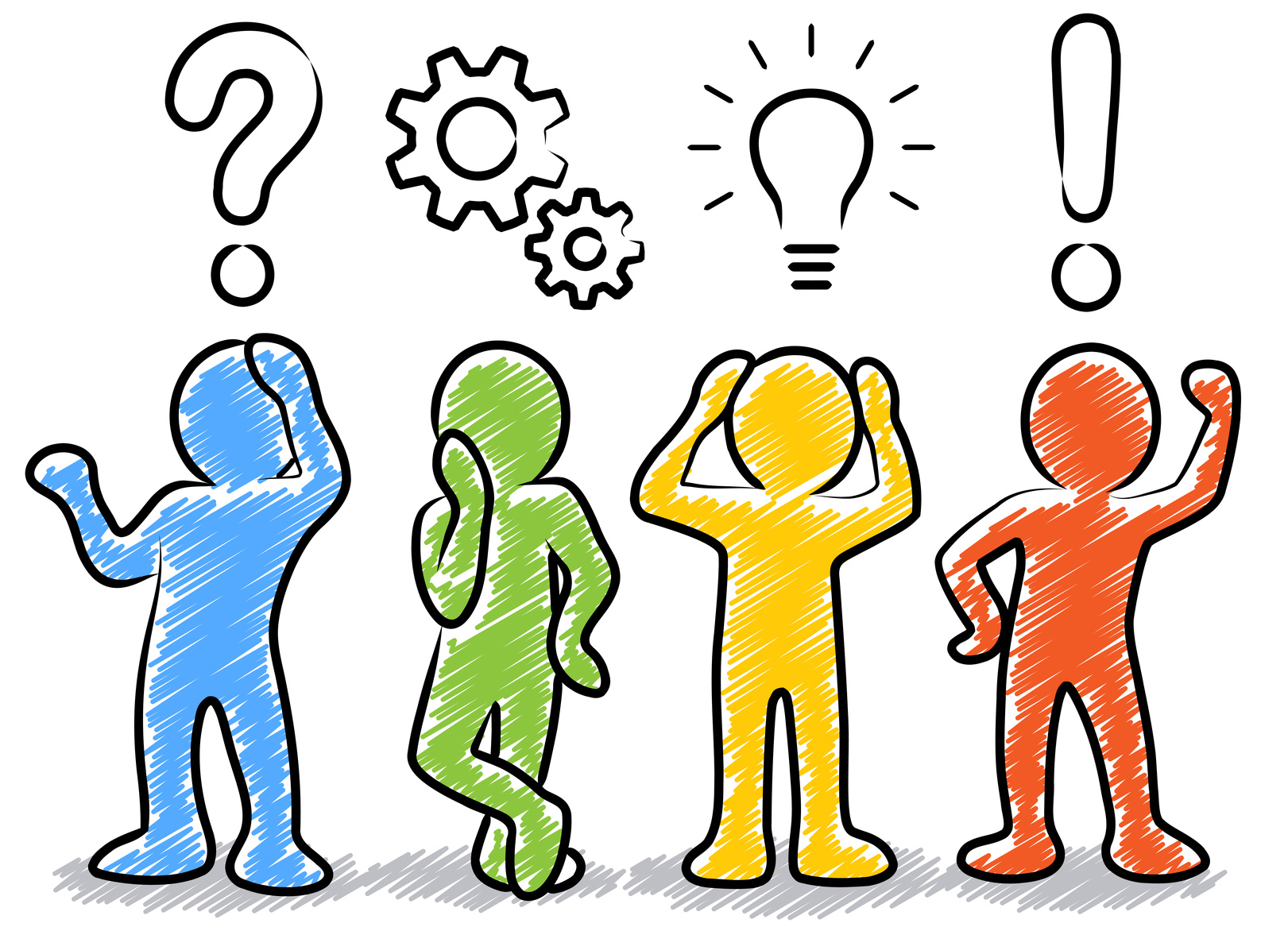 Projektteam analysiert Kennzahlen auf einem großen Monitor