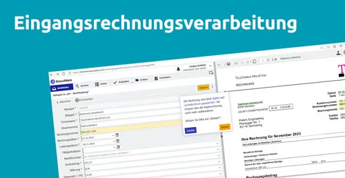 DocuWare Workflow für die Eingangsrechnungsverarbeitung