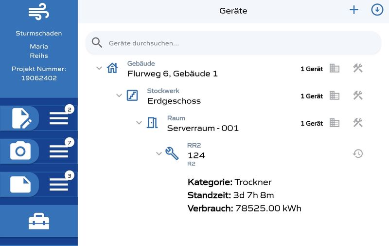 Geräteverwaltung in AKIS
